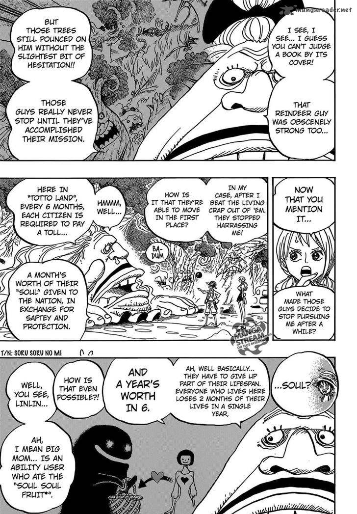 One Piece Chapter 835 - Page 17 in English
