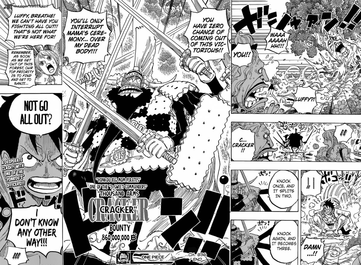 One Piece Chapter 836 - Page 14 in English