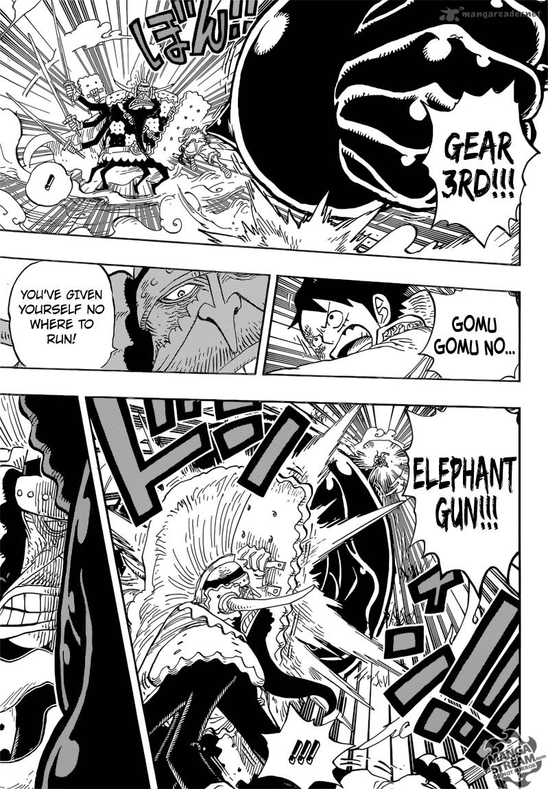 One Piece Chapter 837 - Page 5 in English