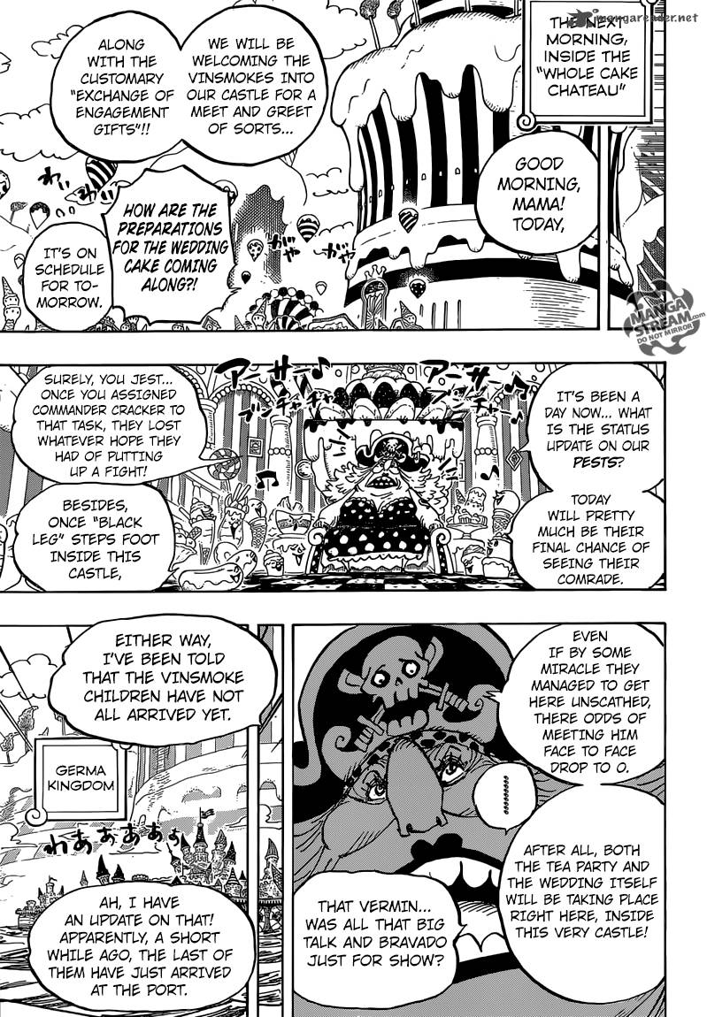One Piece Chapter 838 - Page 13 in English