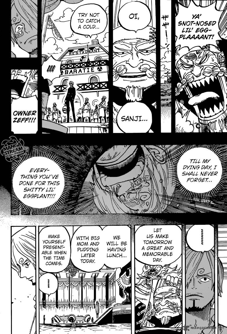 One Piece Chapter 839 - Page 15 in English