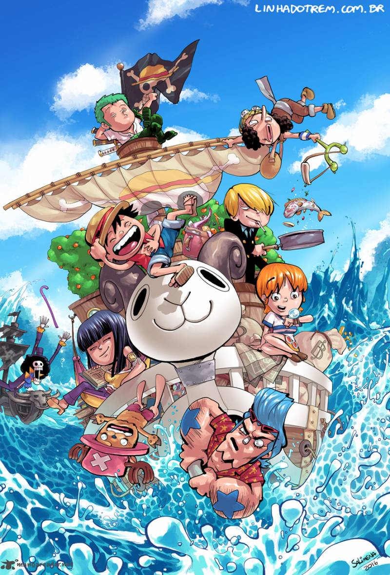 One Piece Chapter 839 - Page 3 in English