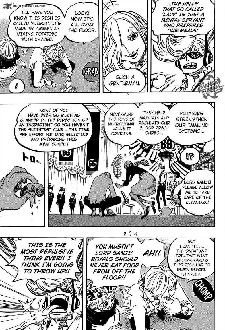 One Piece Chapter 839 - Page 8 in English