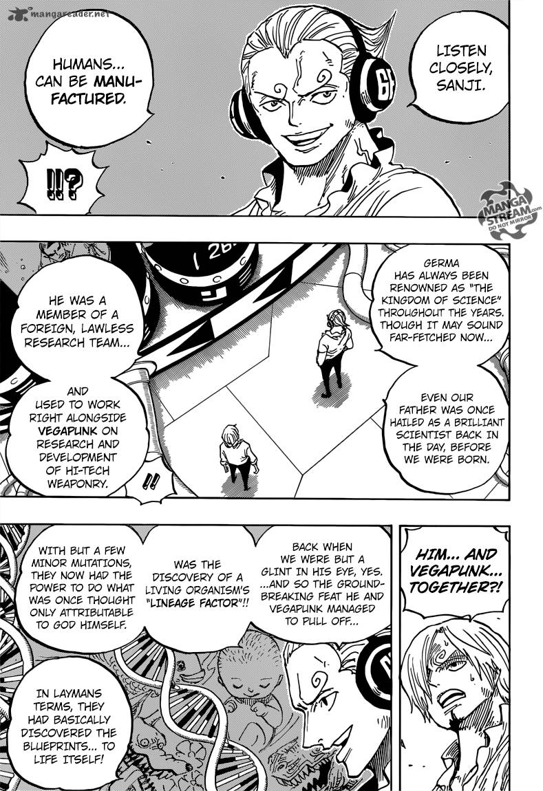 One Piece Chapter 840 - Page 5 in English