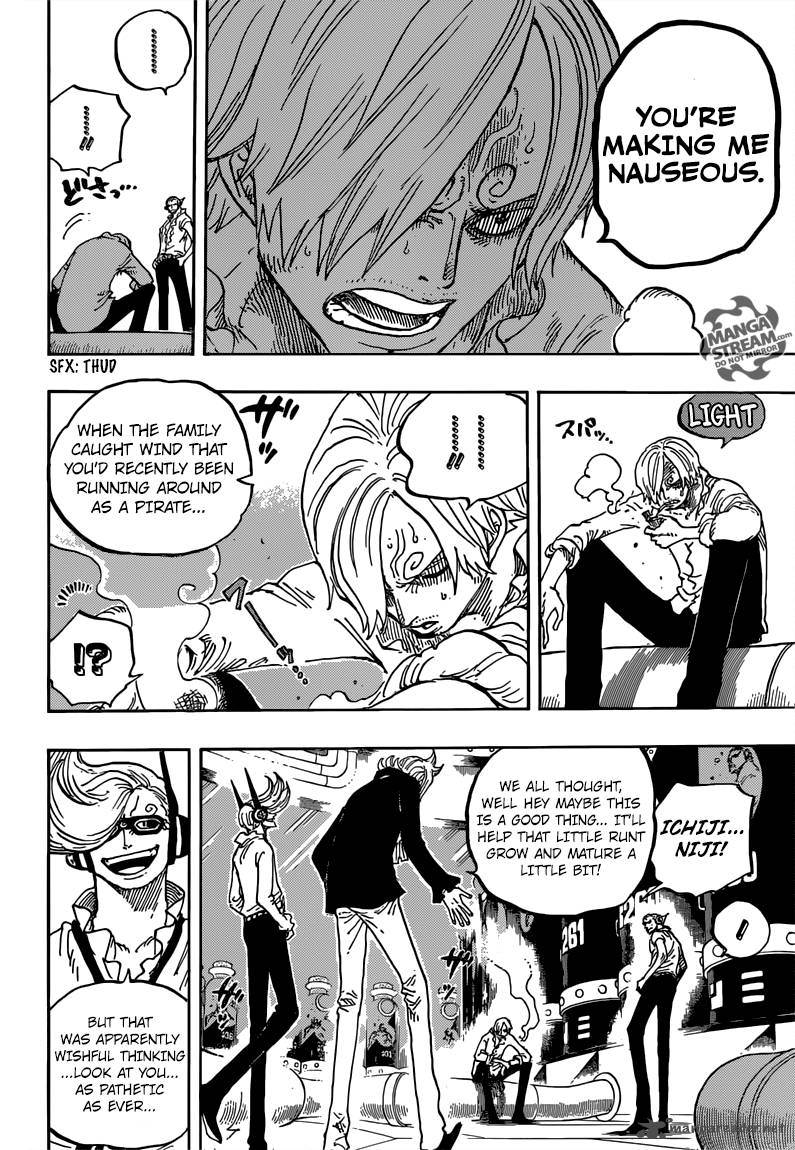 One Piece Chapter 840 - Page 8 in English