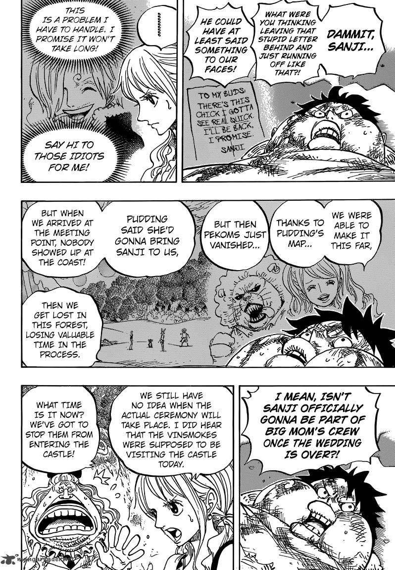 One Piece Chapter 843 - Page 10 in English