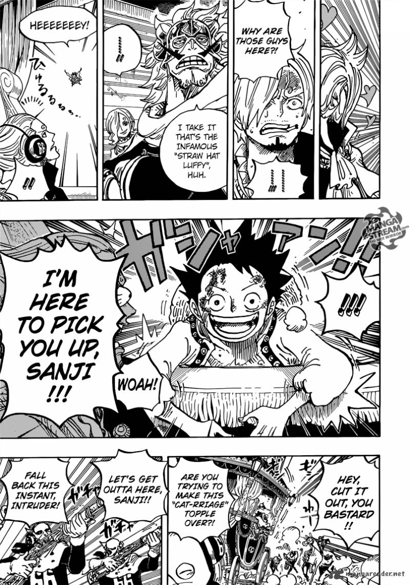 One Piece Chapter 843 - Page 15 in English