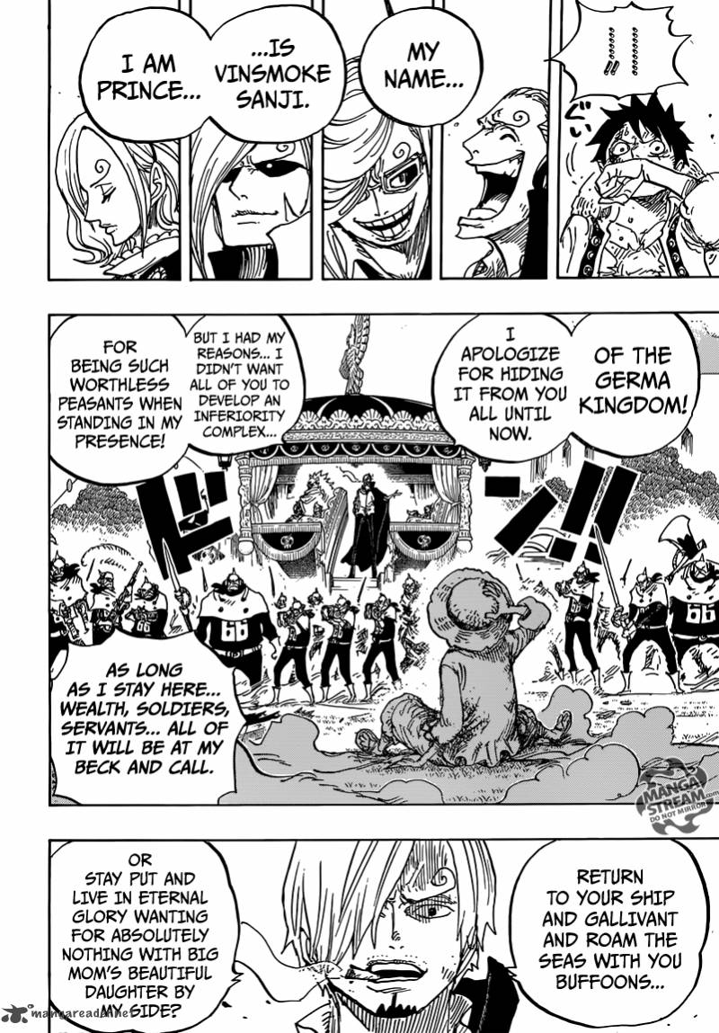 One Piece Chapter 843 - Page 18 in English