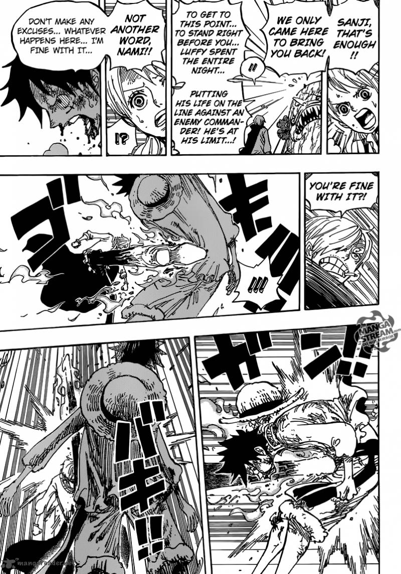One Piece Chapter 844 - Page 11 in English
