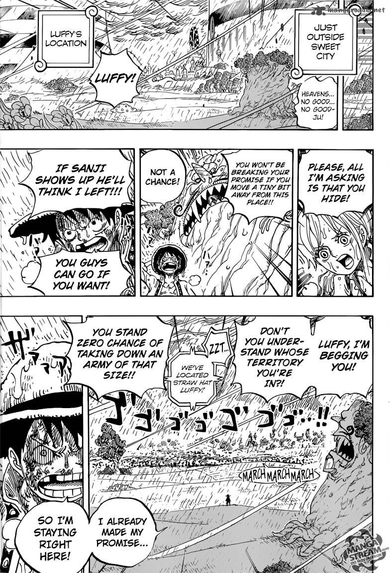 One Piece Chapter 845 - Page 11 in English