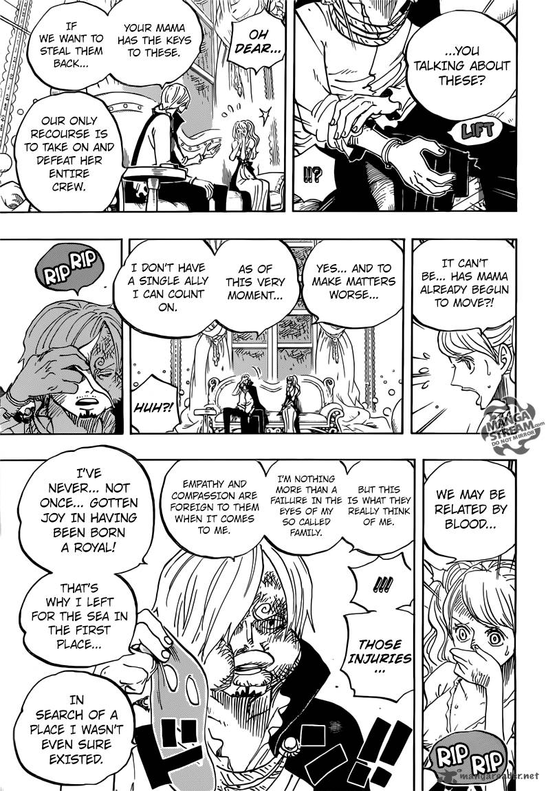 One Piece Chapter 845 - Page 13 in English