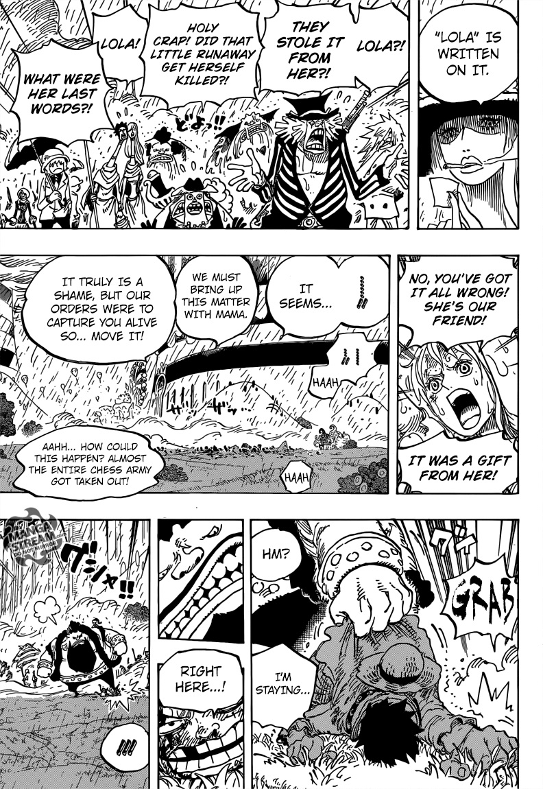 One Piece Chapter 846 - Page 11 in English