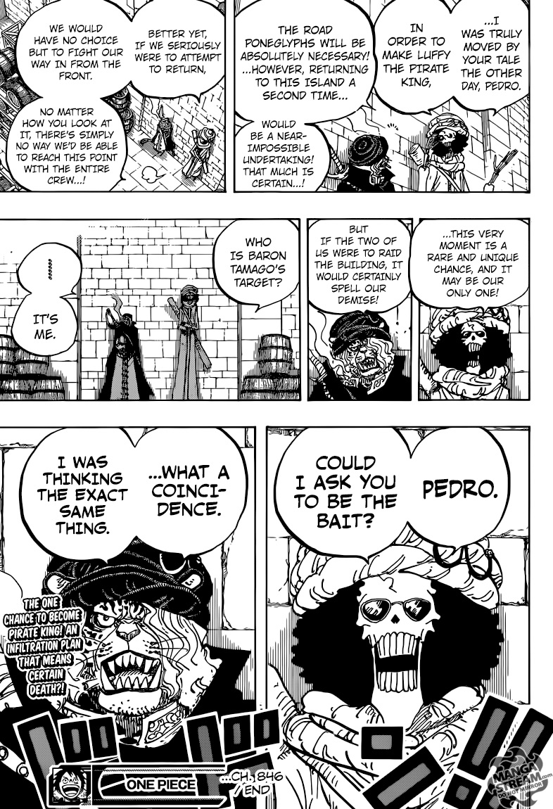 One Piece Chapter 846 - Page 18 in English