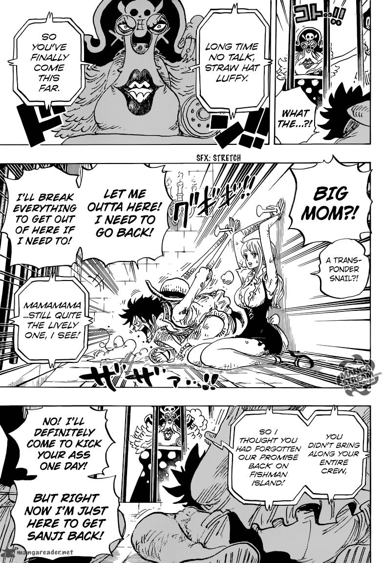 One Piece Chapter 847 - Page 11 in English