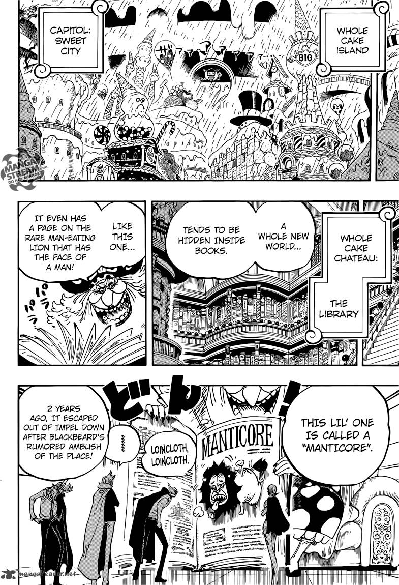 One Piece Chapter 847 - Page 6 in English