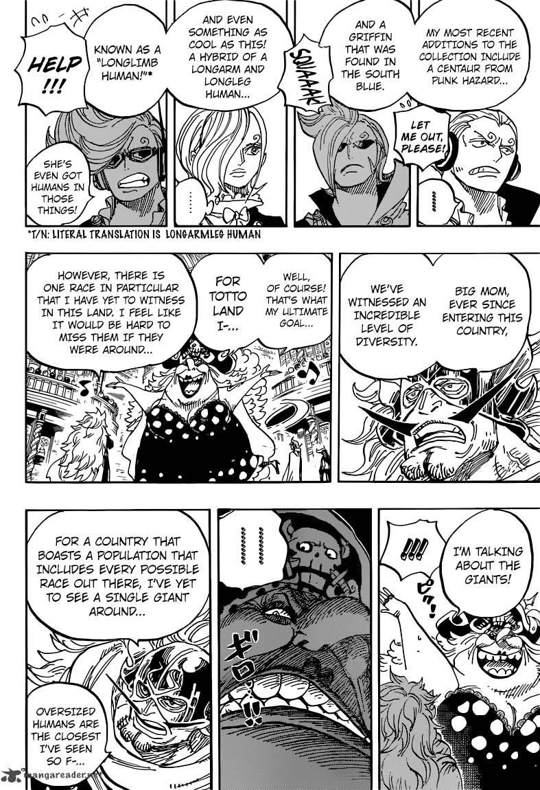 One Piece Chapter 847 - Page 8 in English