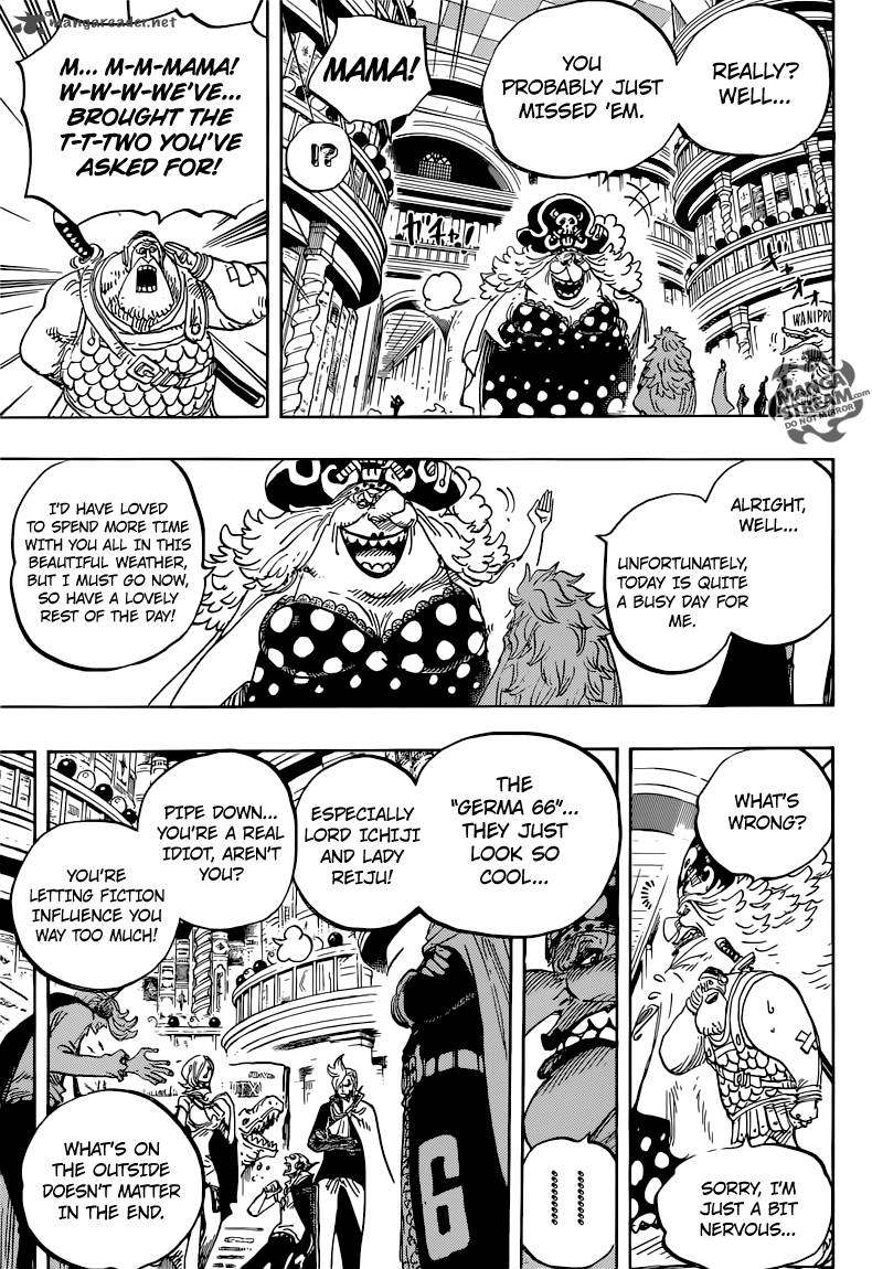 One Piece Chapter 847 - Page 9 in English