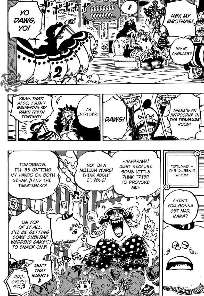 One Piece Chapter 848 - Page 4 in English