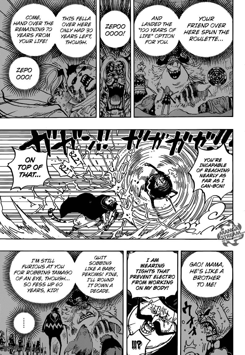 One Piece Chapter 850 - Page 10 in English