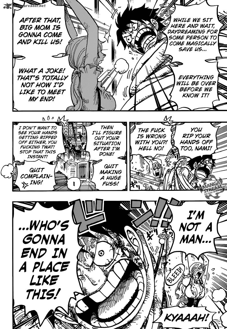 One Piece Chapter 850 - Page 7 in English