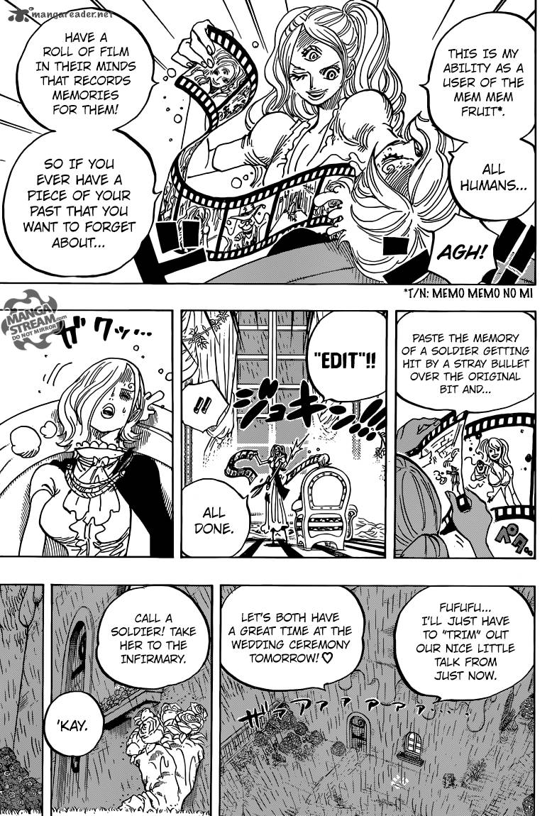 One Piece Chapter 851 - Page 12 in English