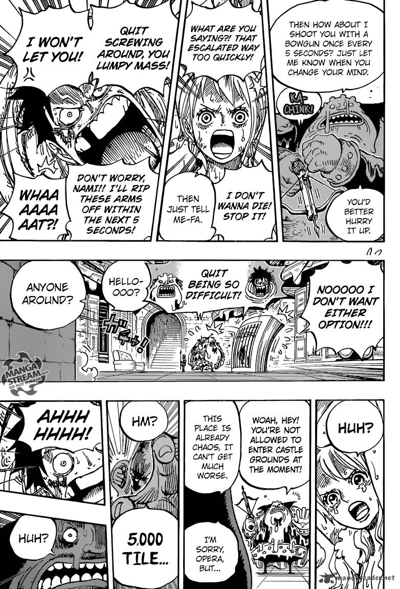 One Piece Chapter 851 - Page 14 in English