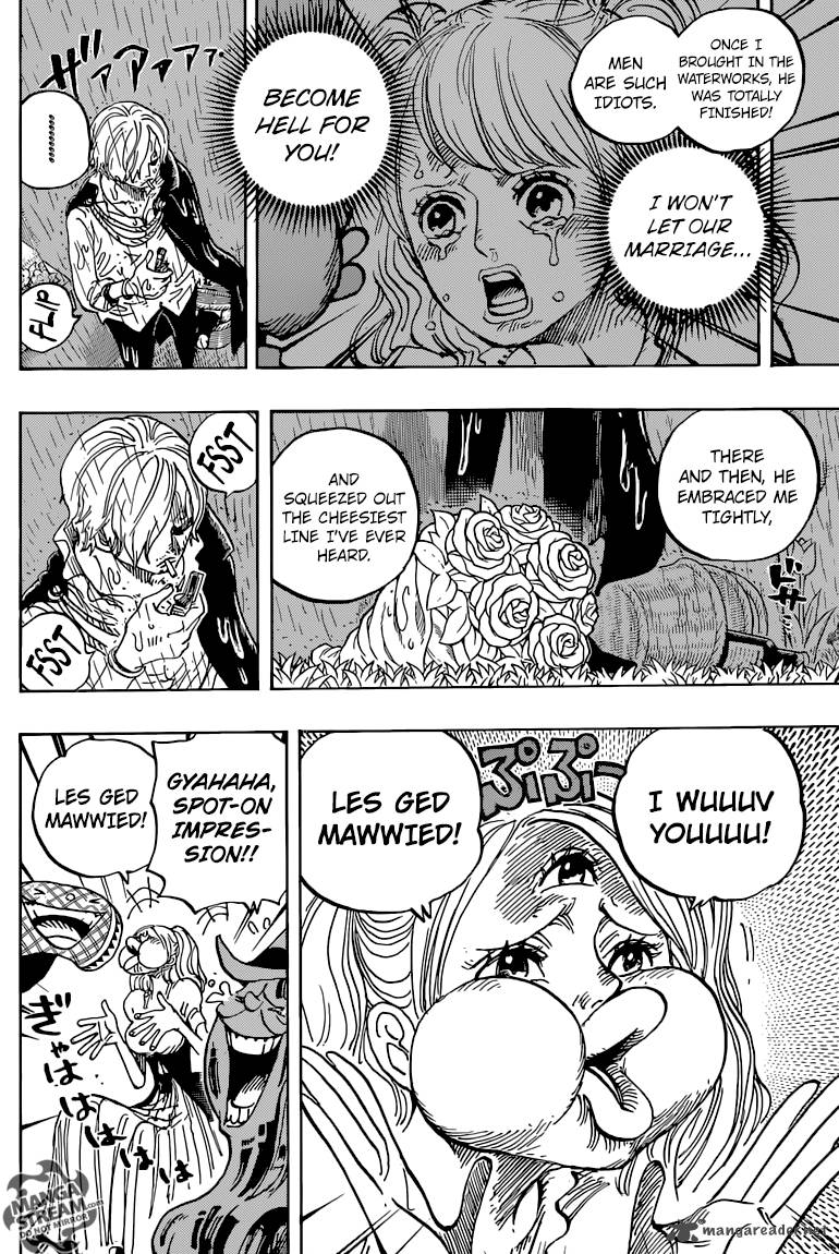 One Piece Chapter 851 - Page 6 in English