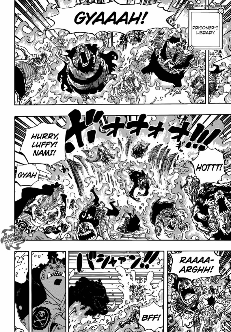 One Piece Chapter 852 - Page 4 in English