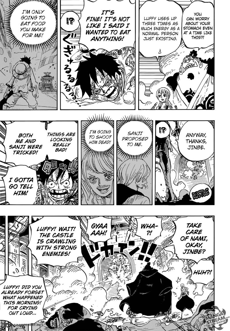 One Piece Chapter 852 - Page 7 in English