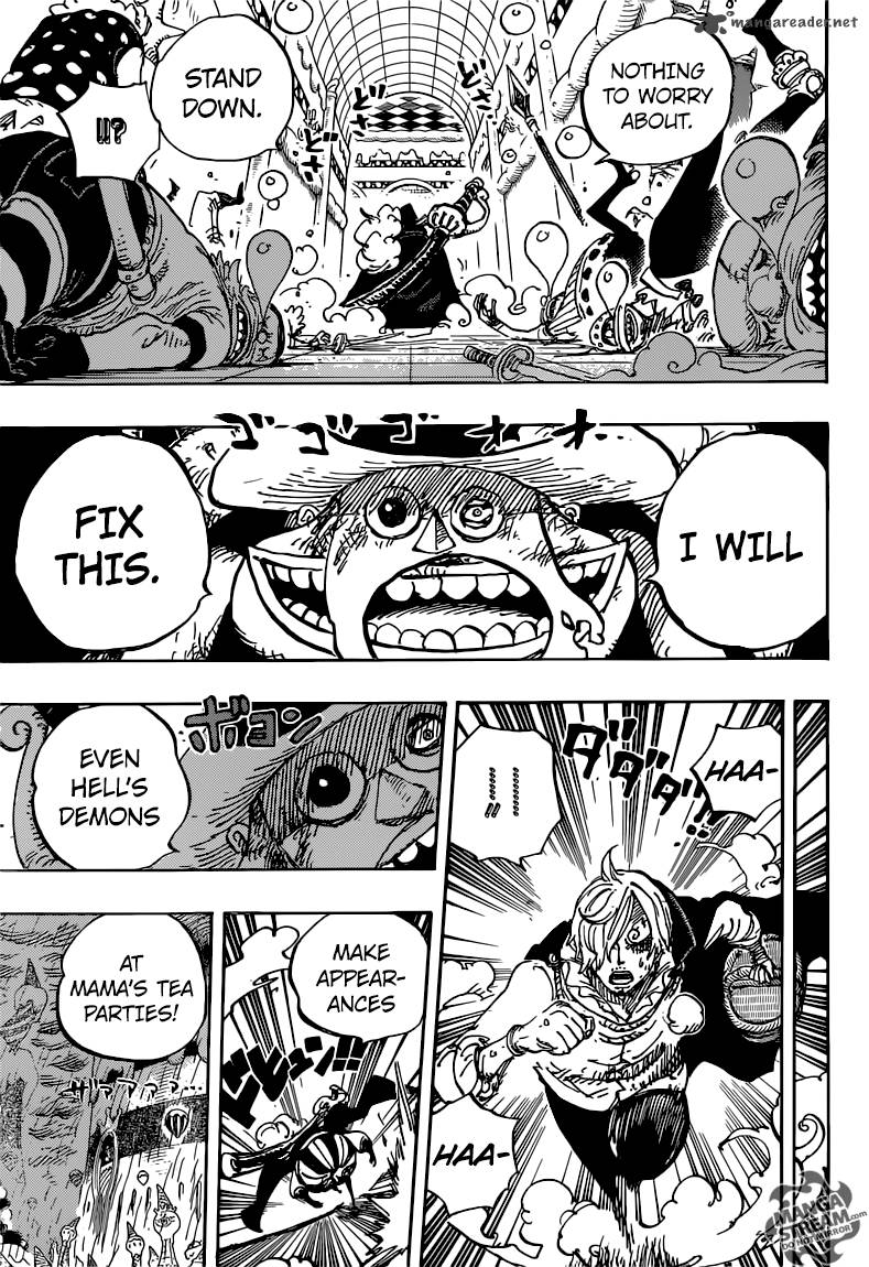 One Piece Chapter 855 - Page 3 in English