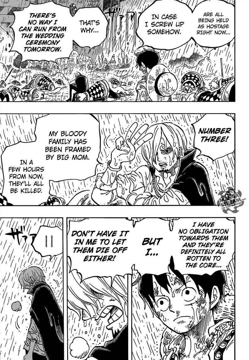 One Piece Chapter 856 - Page 13 in English