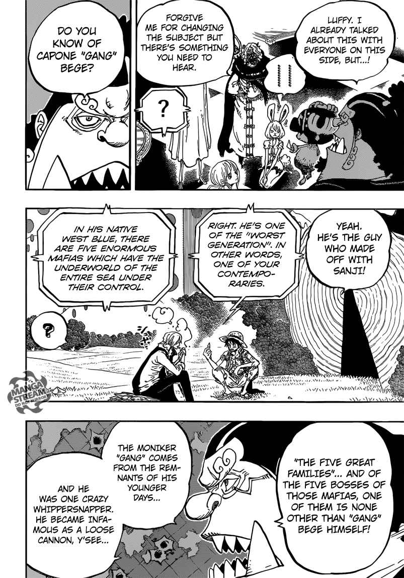 One Piece Chapter 857 - Page 10 in English