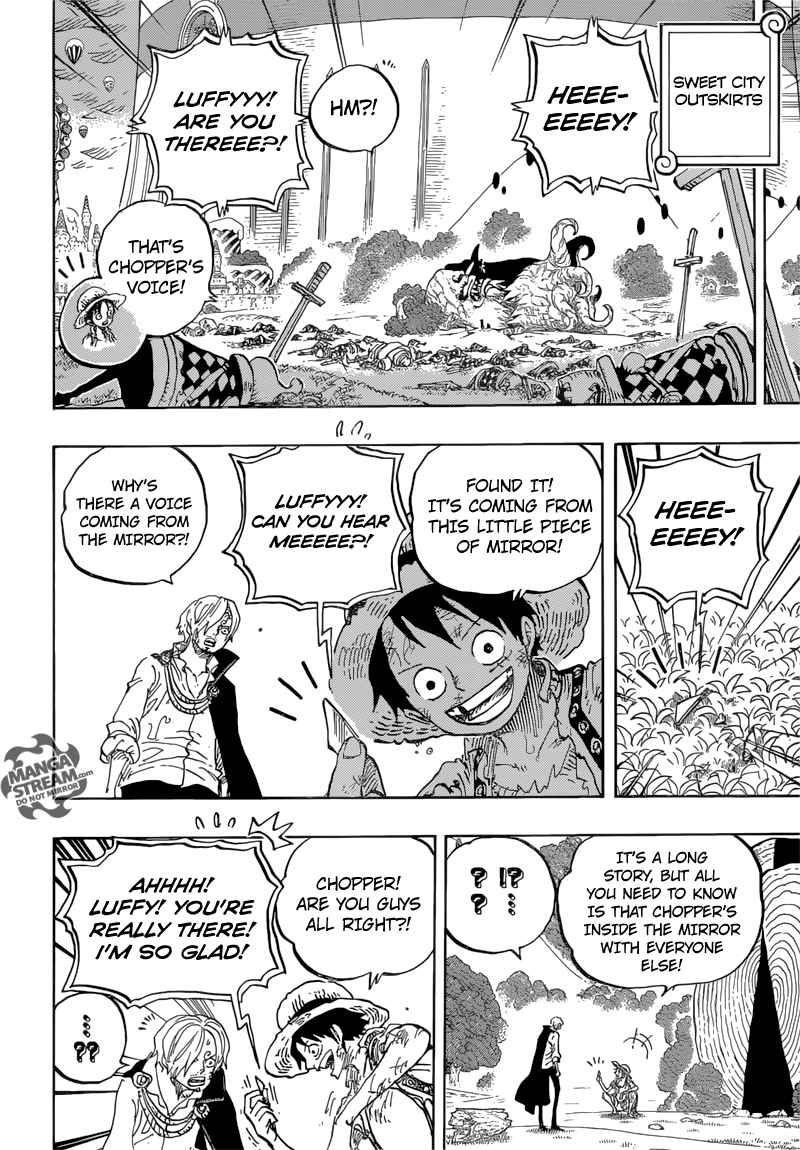 One Piece Chapter 857 - Page 4 in English