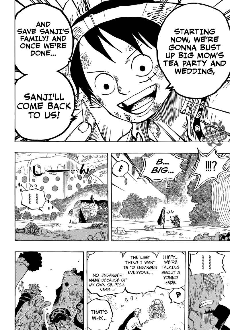 One Piece Chapter 857 - Page 6 in English