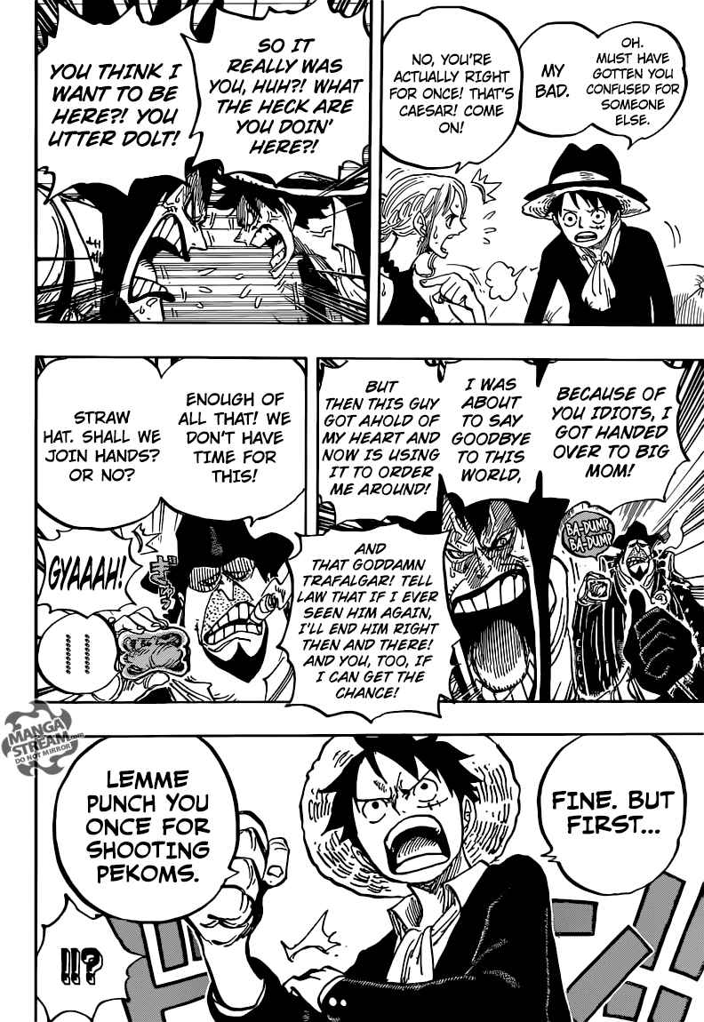 One Piece Chapter 858 - Page 16 in English