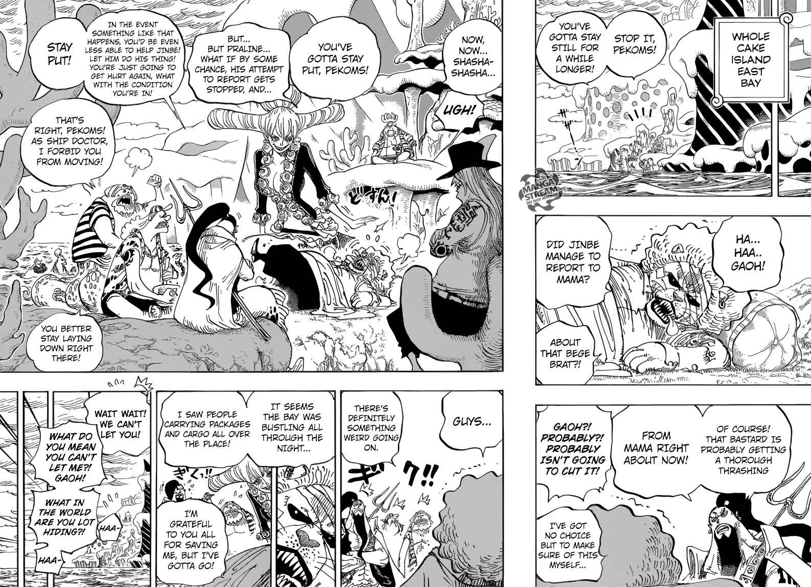 One Piece Chapter 858 - Page 4 in English