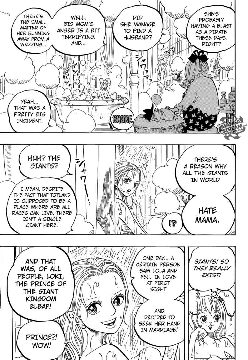 One Piece Chapter 858 - Page 8 in English