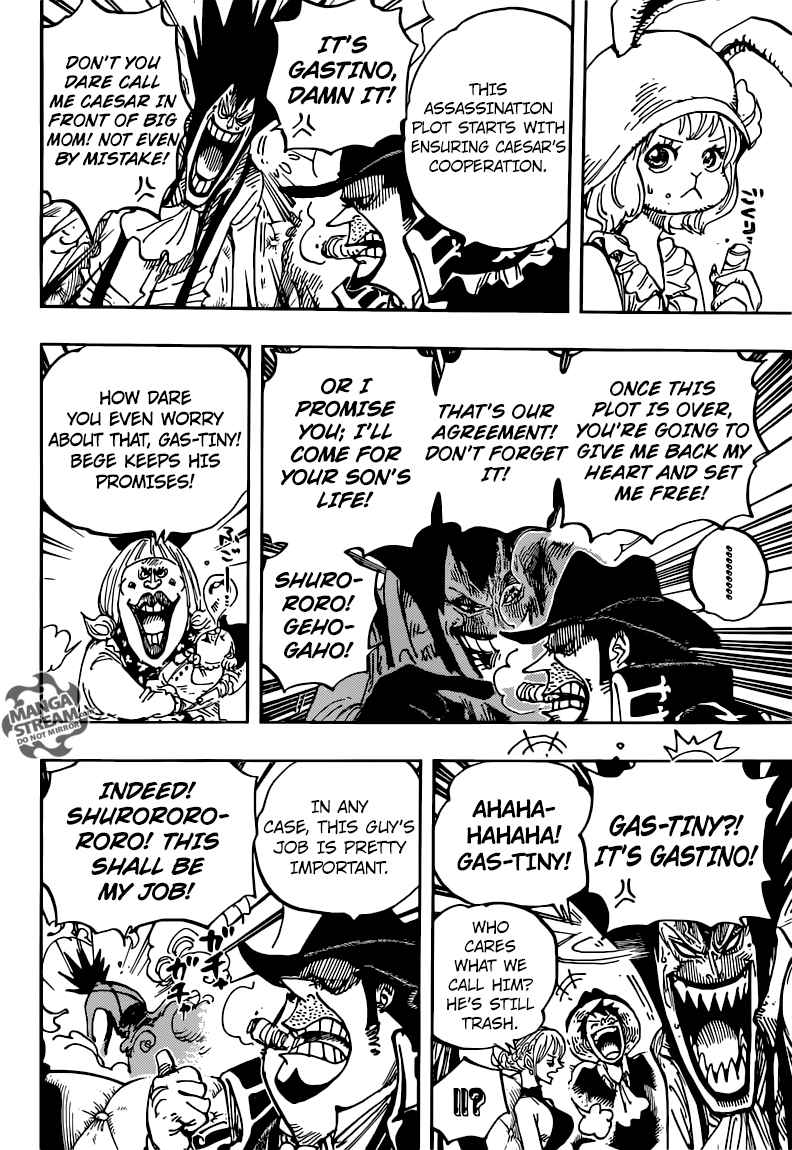 One Piece Chapter 859 - Page 3 in English