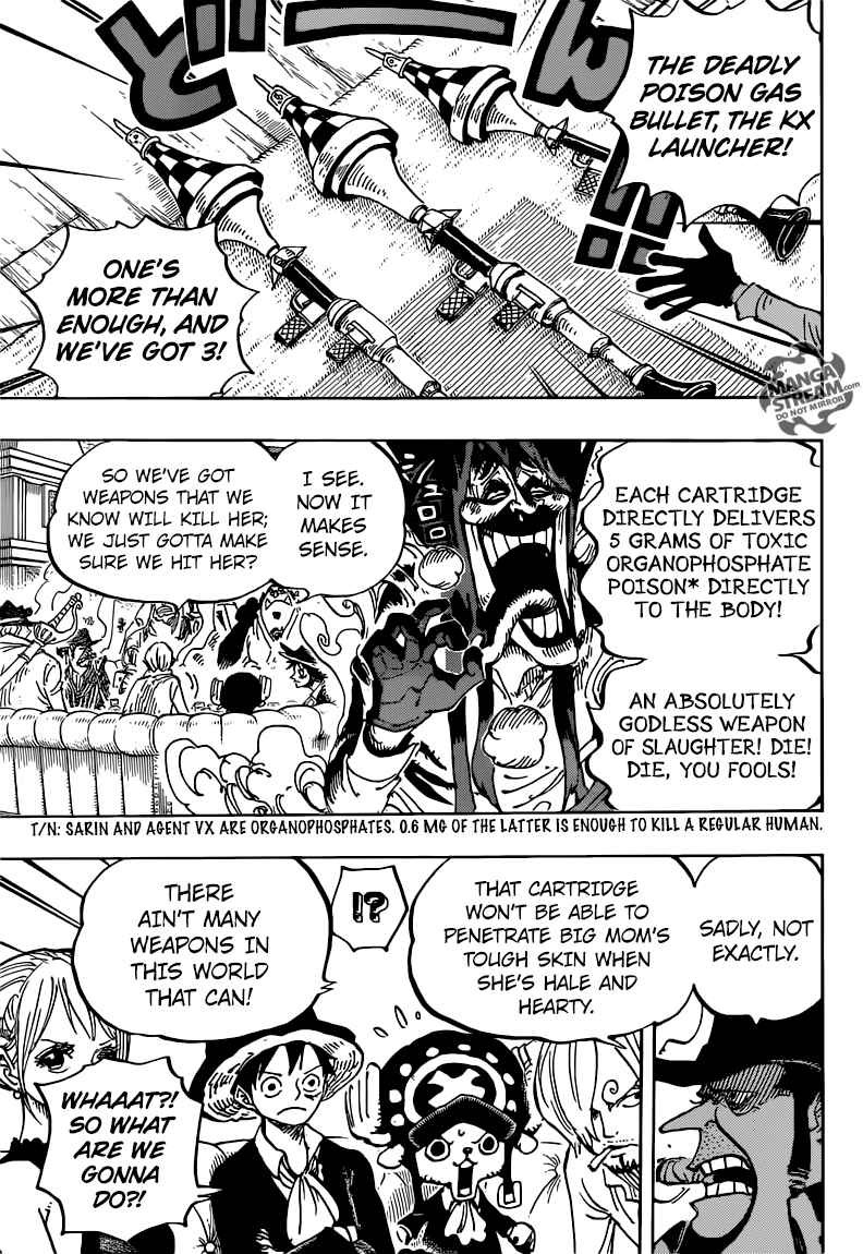 One Piece Chapter 859 - Page 4 in English
