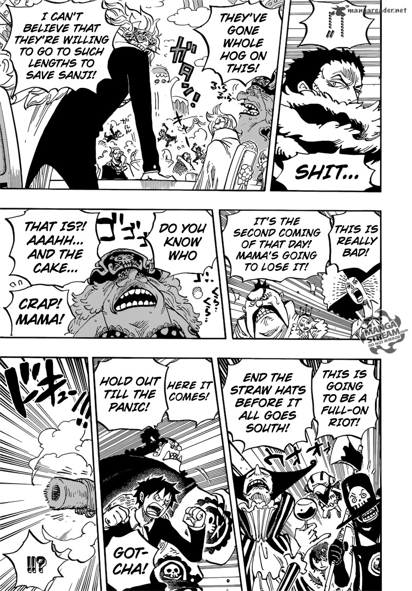 One Piece Chapter 864 - Page 5 in English