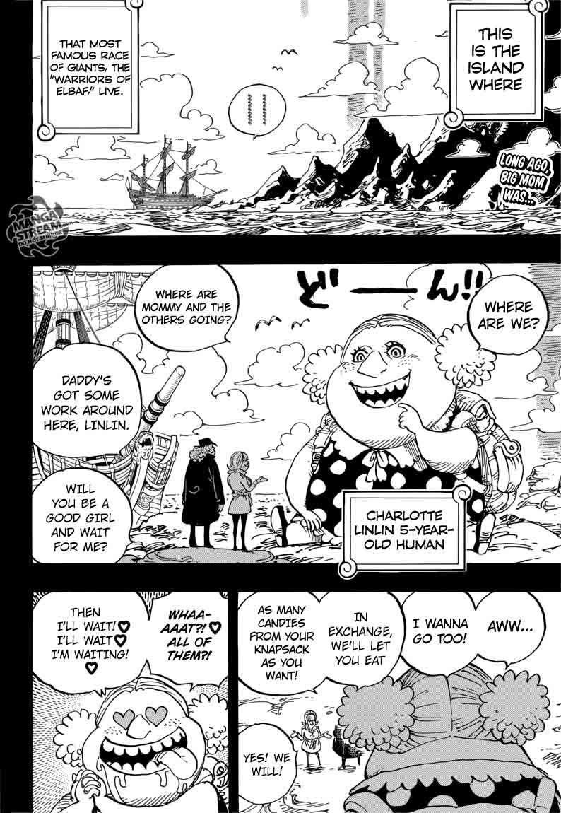 One Piece Chapter 866 - Page 3 in English
