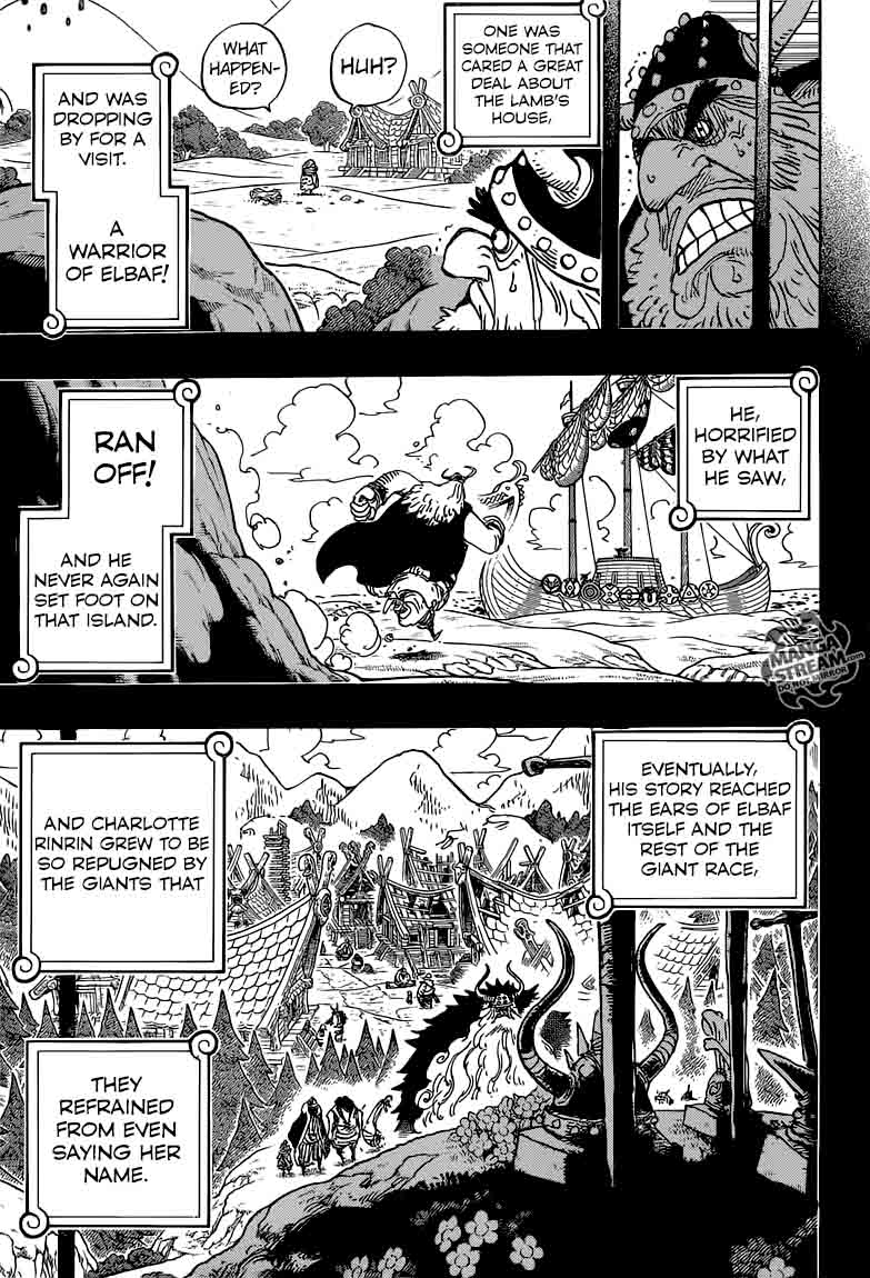 One Piece Chapter 868 - Page 3 in English