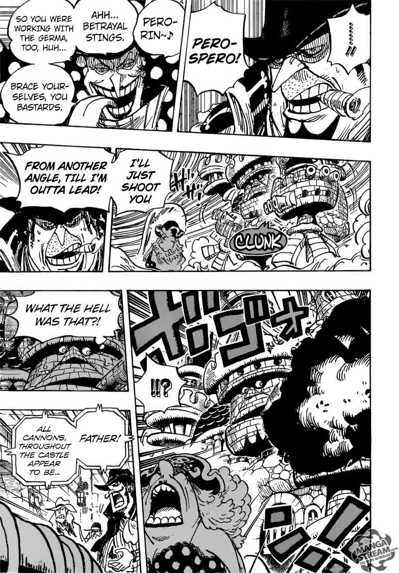One Piece Chapter 869 - Page 13 in English