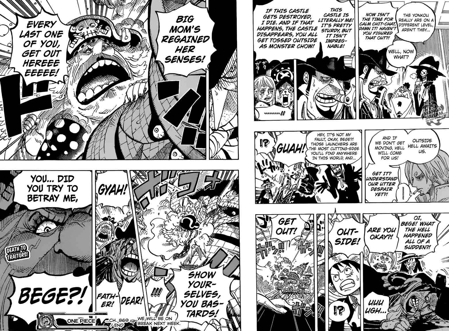 One Piece Chapter 869 - Page 16 in English