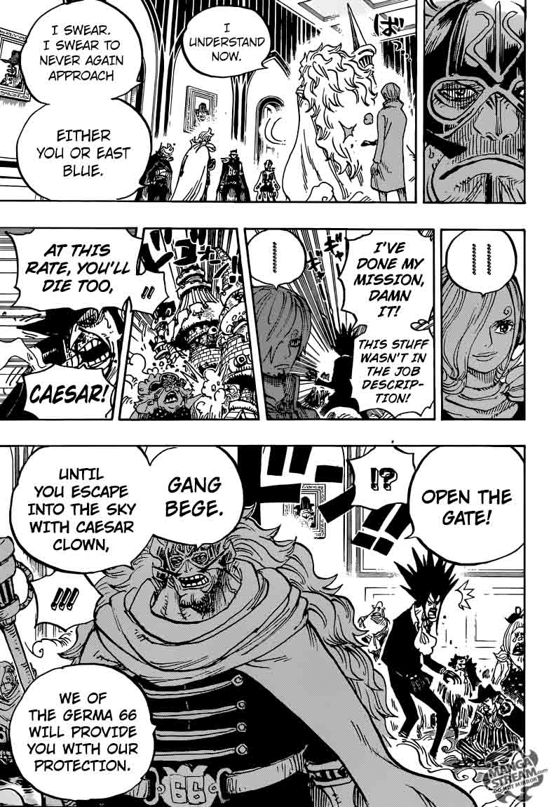 One Piece Chapter 870 - Page 11 in English