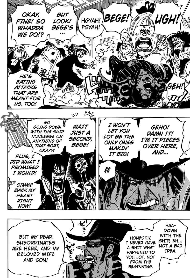 One Piece Chapter 870 - Page 6 in English