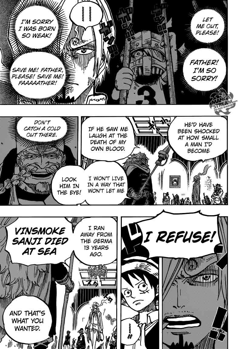 One Piece Chapter 870 - Page 9 in English