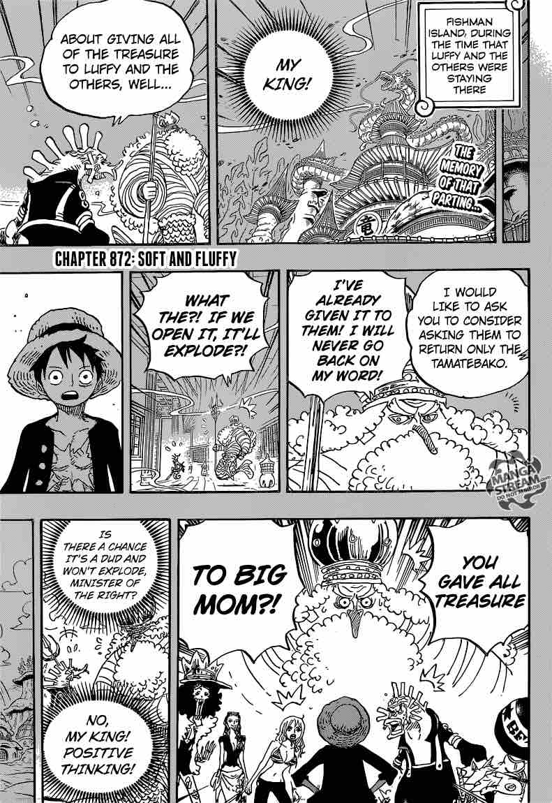 One Piece Chapter 872 - Page 5 in English