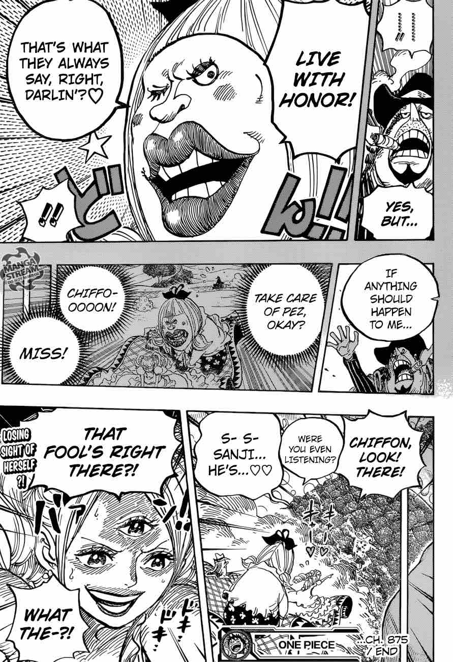 One Piece Chapter 875 - Page 17 in English
