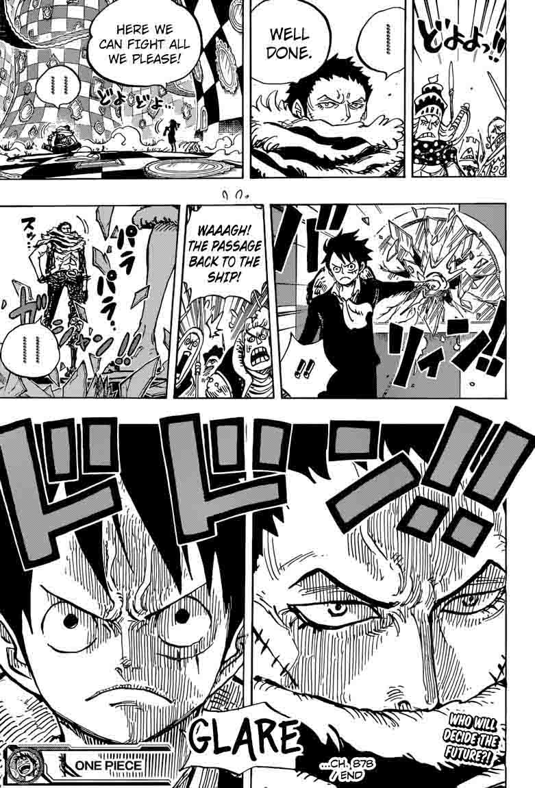 One Piece Chapter 878 - Page 18 in English